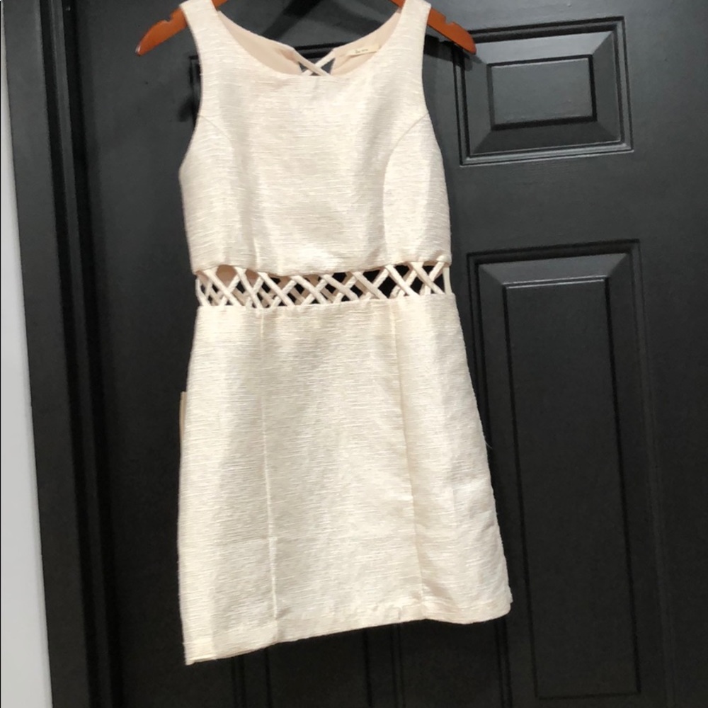 Women’s Zio Off White Cut Out Dress